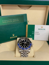 Load image into Gallery viewer, Rolex GMT-Master II “Batman” . Blue/Black Bezel . Jubilee Bracelet