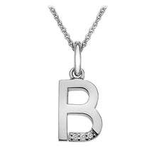 Load image into Gallery viewer, Sterling Silver Initial Pendant (A-Z Available)