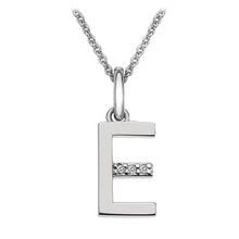 Load image into Gallery viewer, Sterling Silver Initial Pendant (A-Z Available)