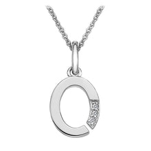 Load image into Gallery viewer, Sterling Silver Initial Pendant (A-Z Available)