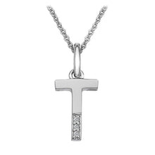 Load image into Gallery viewer, Sterling Silver Initial Pendant (A-Z Available)