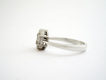 Load image into Gallery viewer, Diamond Baguette Cluster Ring