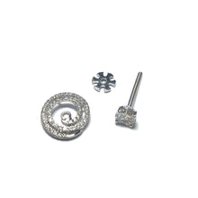 Load image into Gallery viewer, 18ct white gold Diamond Earrings