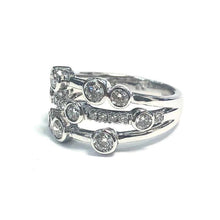 Load image into Gallery viewer, 18 Carat White Gold Raindance Style Diamond Ring