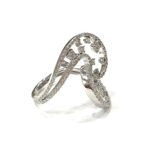 Load image into Gallery viewer, 1960s Style Fancy Diamond Cocktail Ring