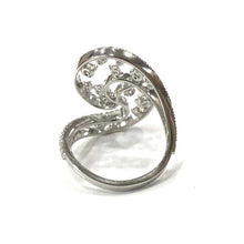 Load image into Gallery viewer, 1960s Style Fancy Diamond Cocktail Ring