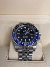 Load image into Gallery viewer, Rolex GMT-Master II “Batman” . Blue/Black Bezel . Jubilee Bracelet

