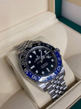 Load image into Gallery viewer, Rolex GMT-Master II “Batman” . Blue/Black Bezel . Jubilee Bracelet
