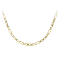 9ct Yellow Gold Fancy Chain Necklet
