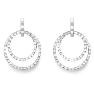 9CT White Gold Stud Earrings