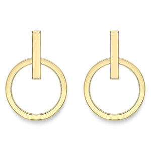 9ct Yellow Gold Stud Earrings
