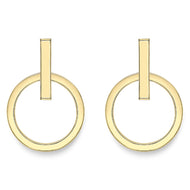 9ct Yellow Gold Stud Earrings