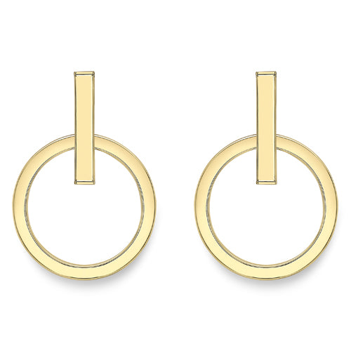 9ct Yellow Gold Stud Earrings