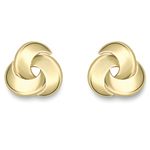 9CT Yellow Gold Stud Earrings