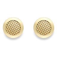 9CT Yellow Gold Stud Earrings