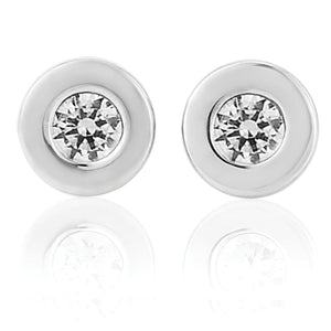 9ct Cubic Zirconia Stud Earrings