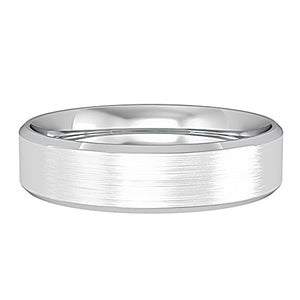 9ct Flat Court Wedding Band