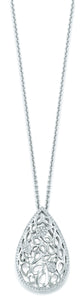 Viventy Silver CZ Large Pendant