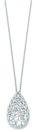 Viventy Silver CZ Large Pendant