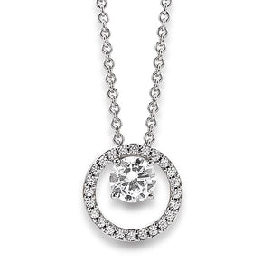 Viventy Silver CZ Pendant