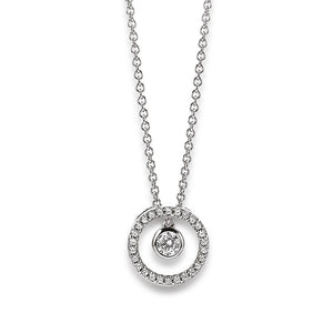 Viventy Silver CZ Pendant