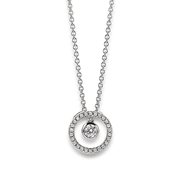 Viventy Silver CZ Pendant