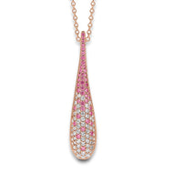 Viventy Silver CZ Drop Pendant
