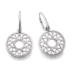 Silver Viventy CZ Drop Earrings