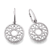 Silver Viventy CZ Drop Earrings