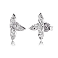 Silver Viventy CZ Earrings