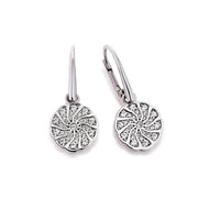 Silver Viventy CZ Drop Earrings