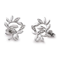 Silver Viventy CZ Earrings