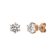 Silver Viventy CZ Stud Earrings