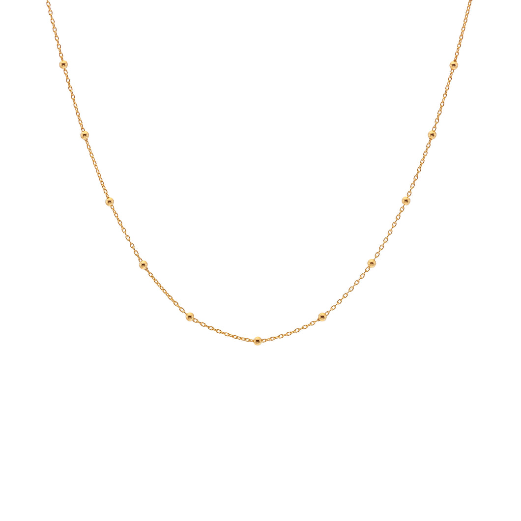 Beaded Cable Chain | Hot Diamonds | Jac Jossa (32-39 cm)