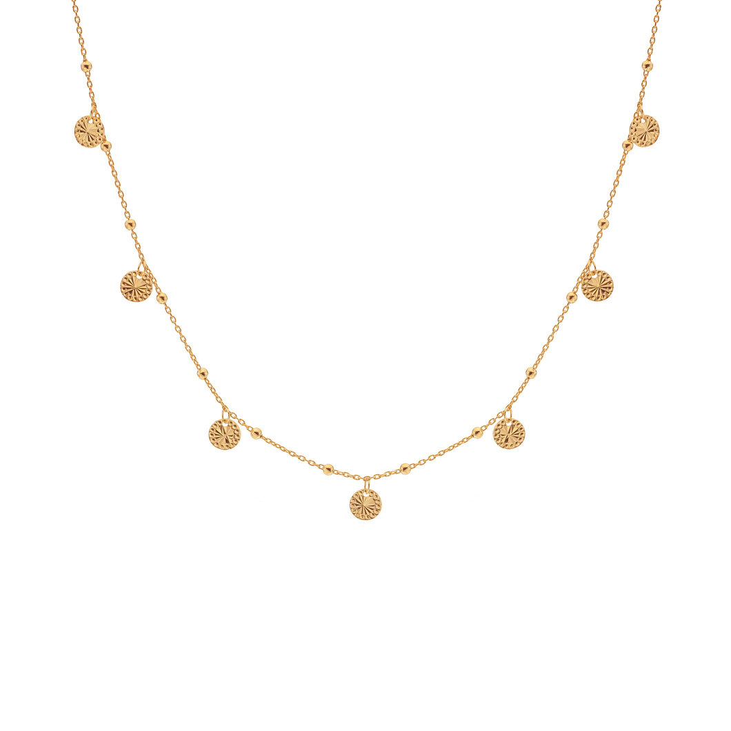 Droplet Cable Chain | Hot Diamonds | Jac Jossa (32cm)
