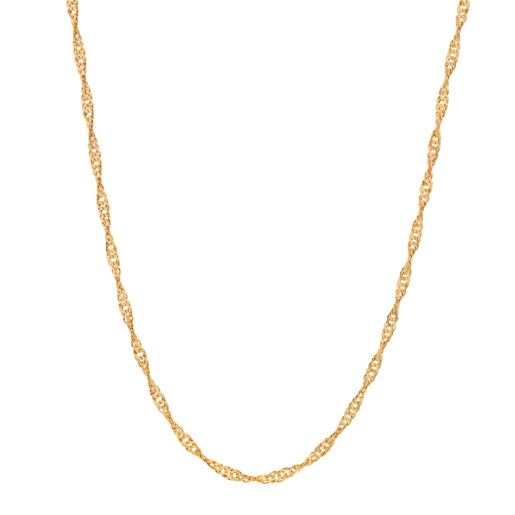 Statement Singapore Chain | Hot Diamonds | Jac Jossa (45-50cm)