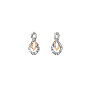 Silver Hot Diamonds Harmony Earrings