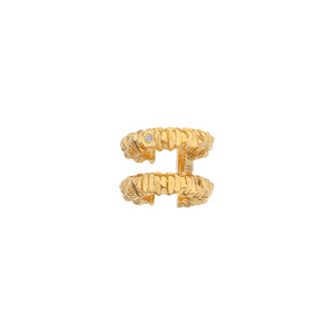 Believe Double Ear Cuff |  Hot Diamonds | Jac Jossa