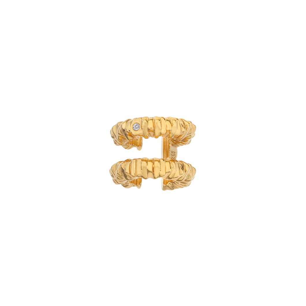 Believe Double Ear Cuff |  Hot Diamonds | Jac Jossa