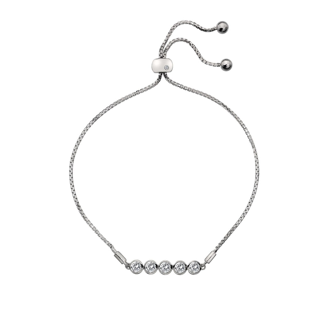 Silver Hot Diamonds Bracelet