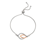 Silver Hot Diamonds Harmony Bracelet