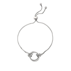 Silver Hot Diamonds Bracelet