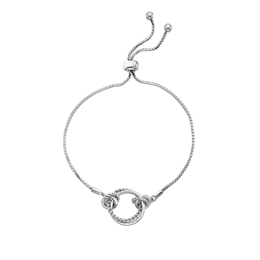 Silver Hot Diamonds Bracelet