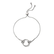 Silver Hot Diamonds Bracelet