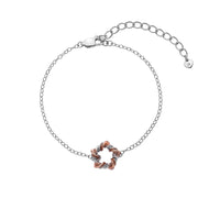 Silver Hot Diamonds Vine Bracelet