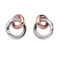 Silver Hot Diamonds Earrings