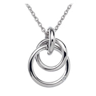 Silver Hot Diamonds Pendant