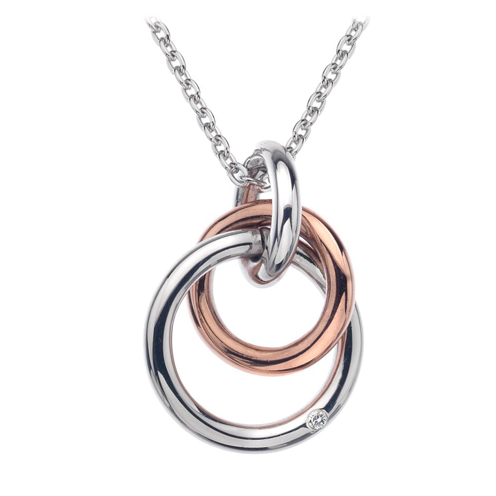 Silver Hot Diamonds Pendant