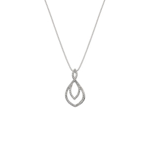 Silver Hot Diamonds Harmony Pendant