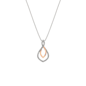 Silver Hot Diamonds Harmony Pendant